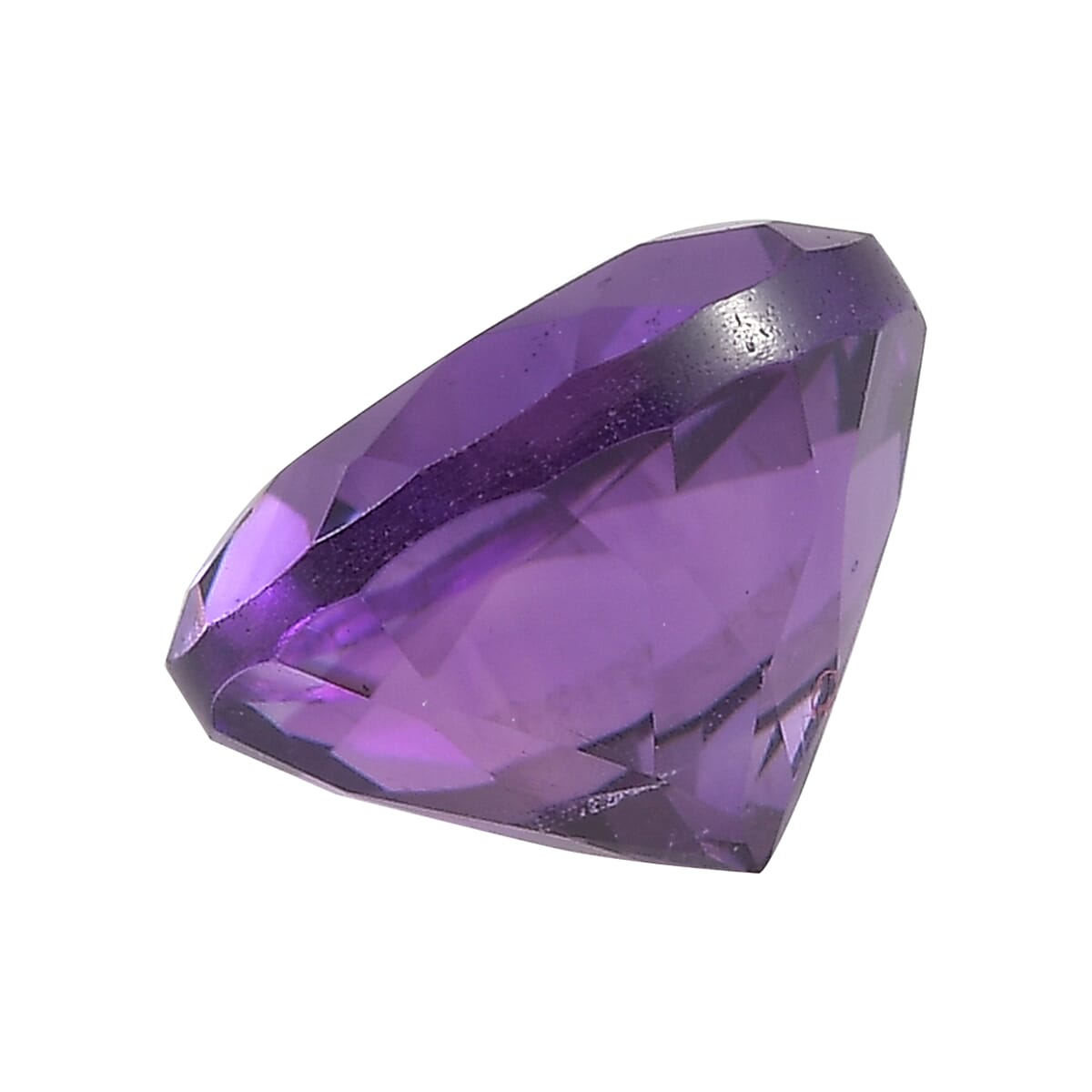 African Amethyst (Rnd 8 mm) 1.71 ctw Loose Gemstone image number 2