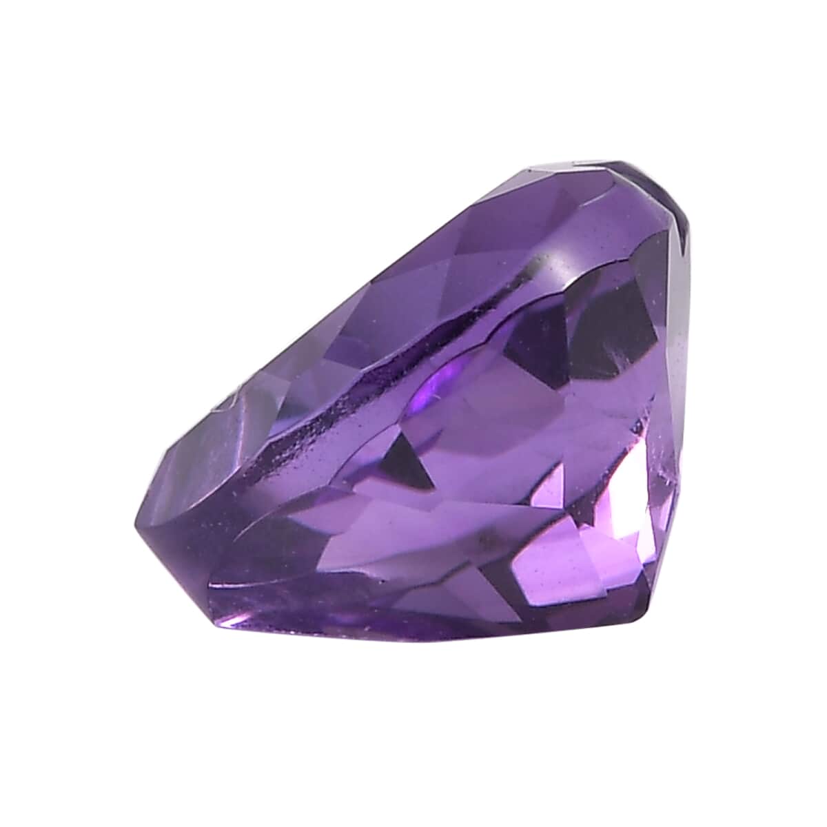 African Amethyst (Hrt 8 mm) 2.79 ctw Loose Gemstone image number 2