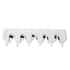 Multi-function Mop and Broom Wall Organizer (5 Holders and 6 Hooks) image number 0