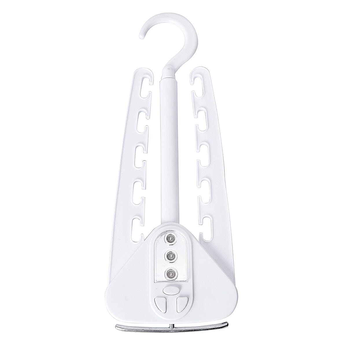 Twin Collapsible LED Space Saver Hangers (2xAAA Not Included)