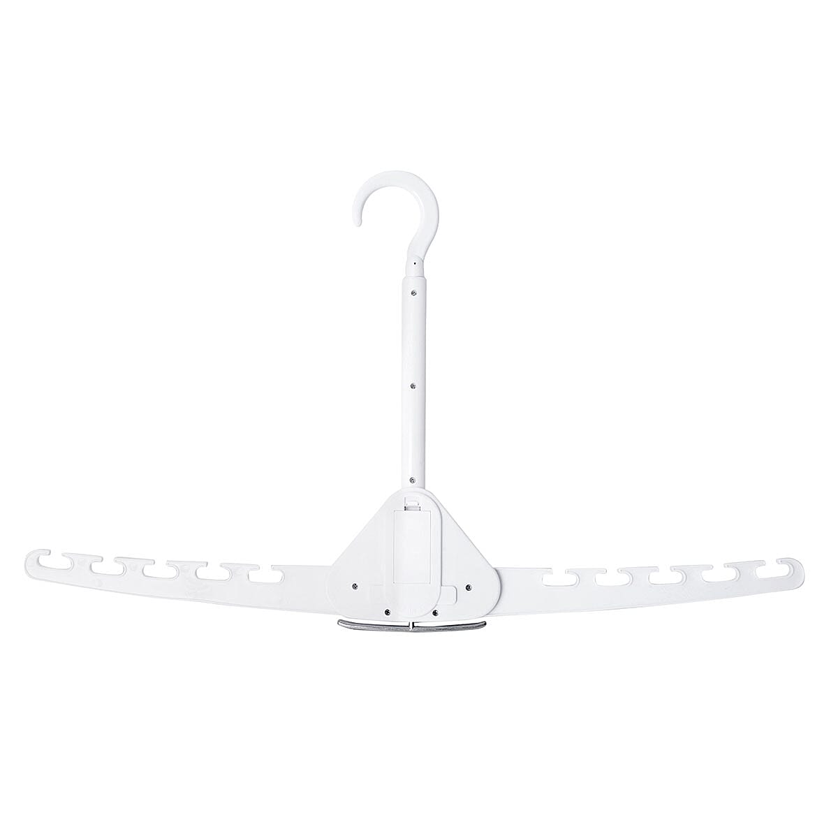 Twin Collapsible LED Space Saver Hangers (2xAAA Not Included)