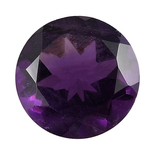 AA African Amethyst (Rnd 10 mm) 3.01 ctw Loose Gemstone