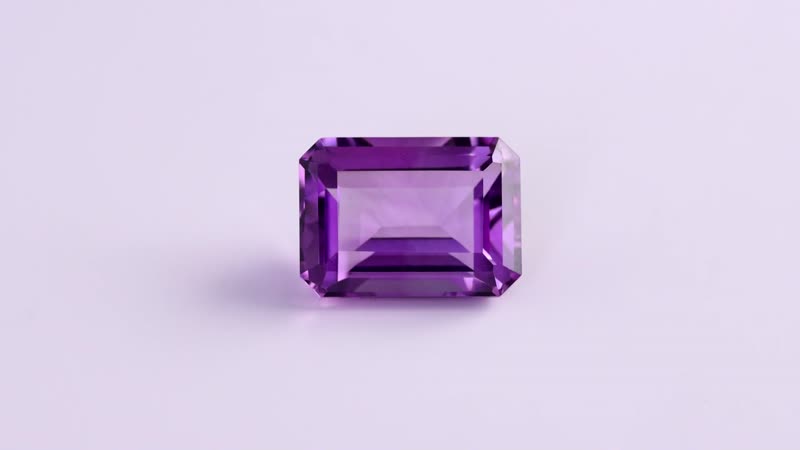 African Amethyst (Oct 18x13 mm) 12.98 ctw Loose Gemstone