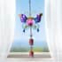 Purple Butterfly Solar Wind Chime image number 1
