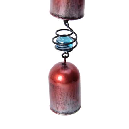 Purple Butterfly Solar Wind Chime image number 5