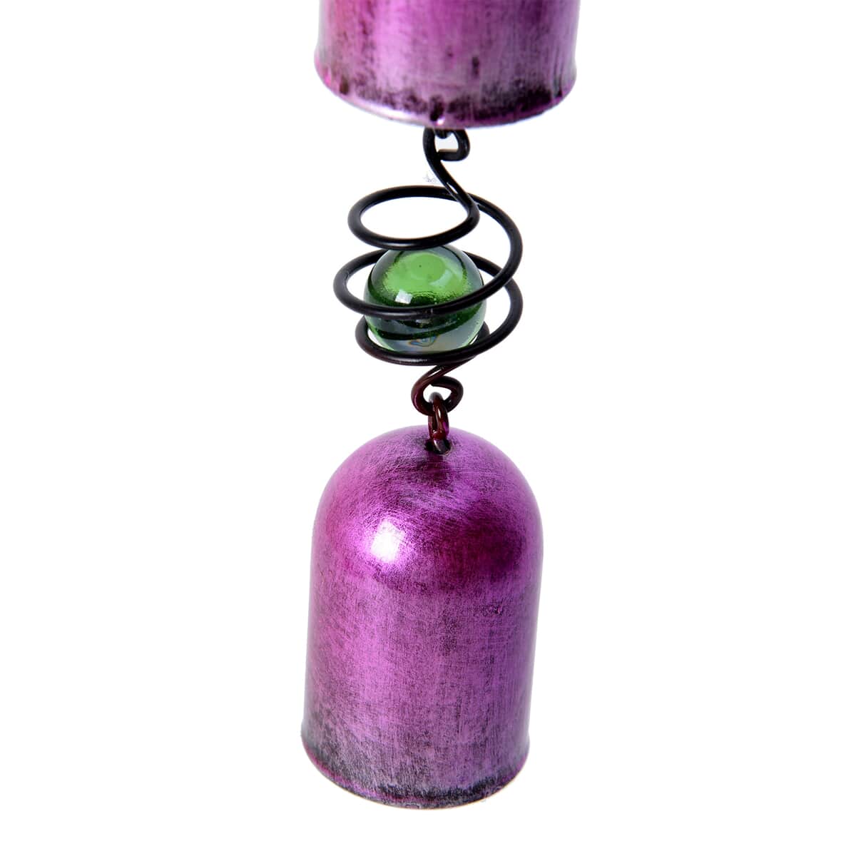 Green Hummingbird Solar Wind Chime image number 5