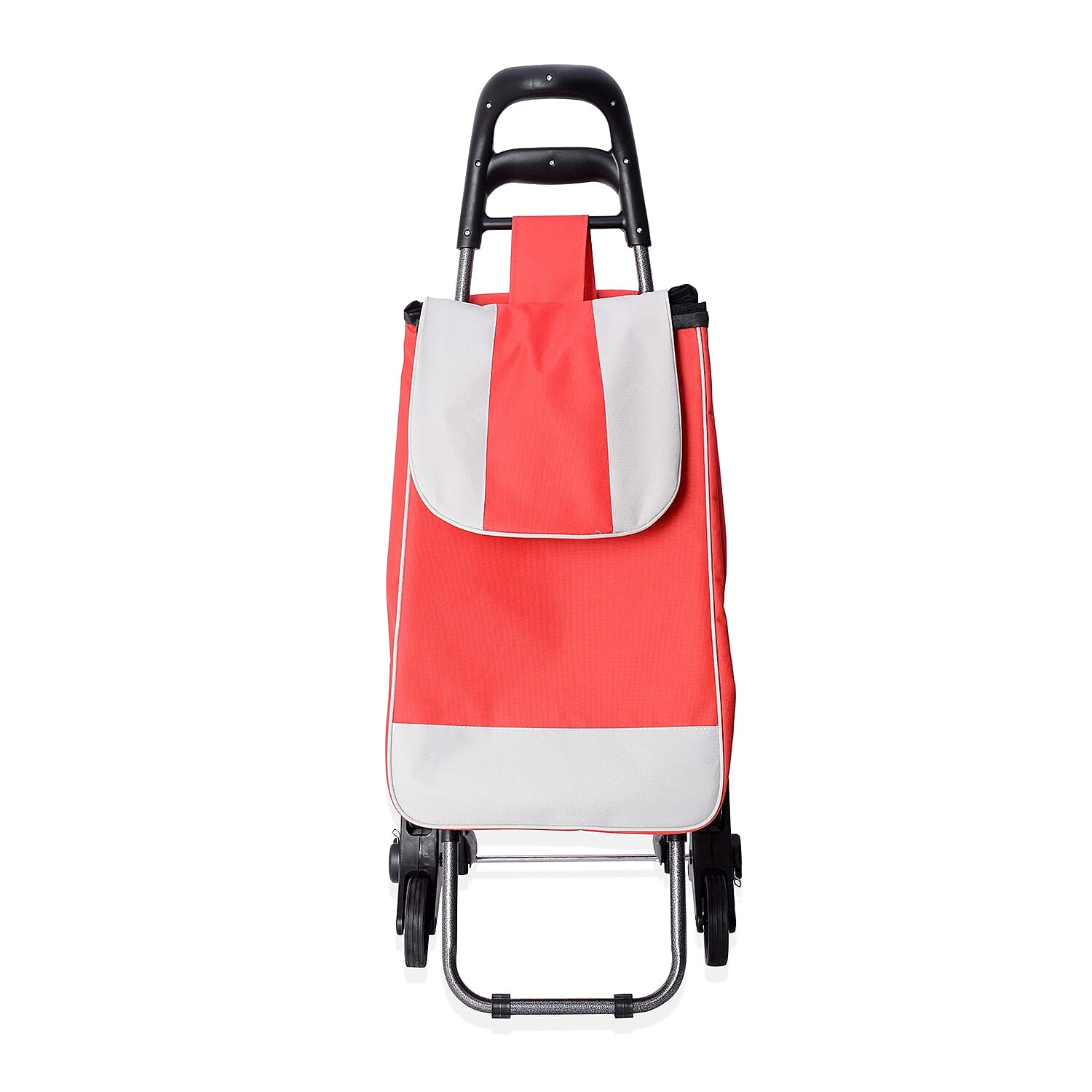 Red Stair Climber Foldable Trolley Dolly Chair and Shopping Cart