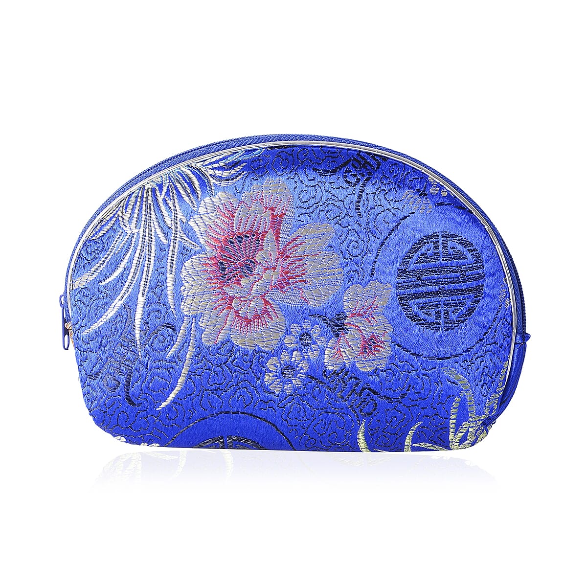 Set of 10 Royal Blue Polyester Multi-Purpose Nesting Pouches (7.25x1.5x4.5in-3x.5x2in) image number 3