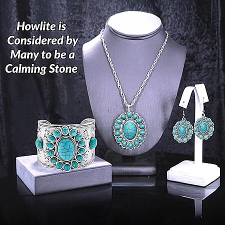 Blue Howlite - Product card gallery slide 4 (10176370311481)