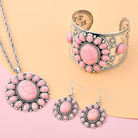 Pink Howlite - Product card gallery slide 2 (10176370311481)