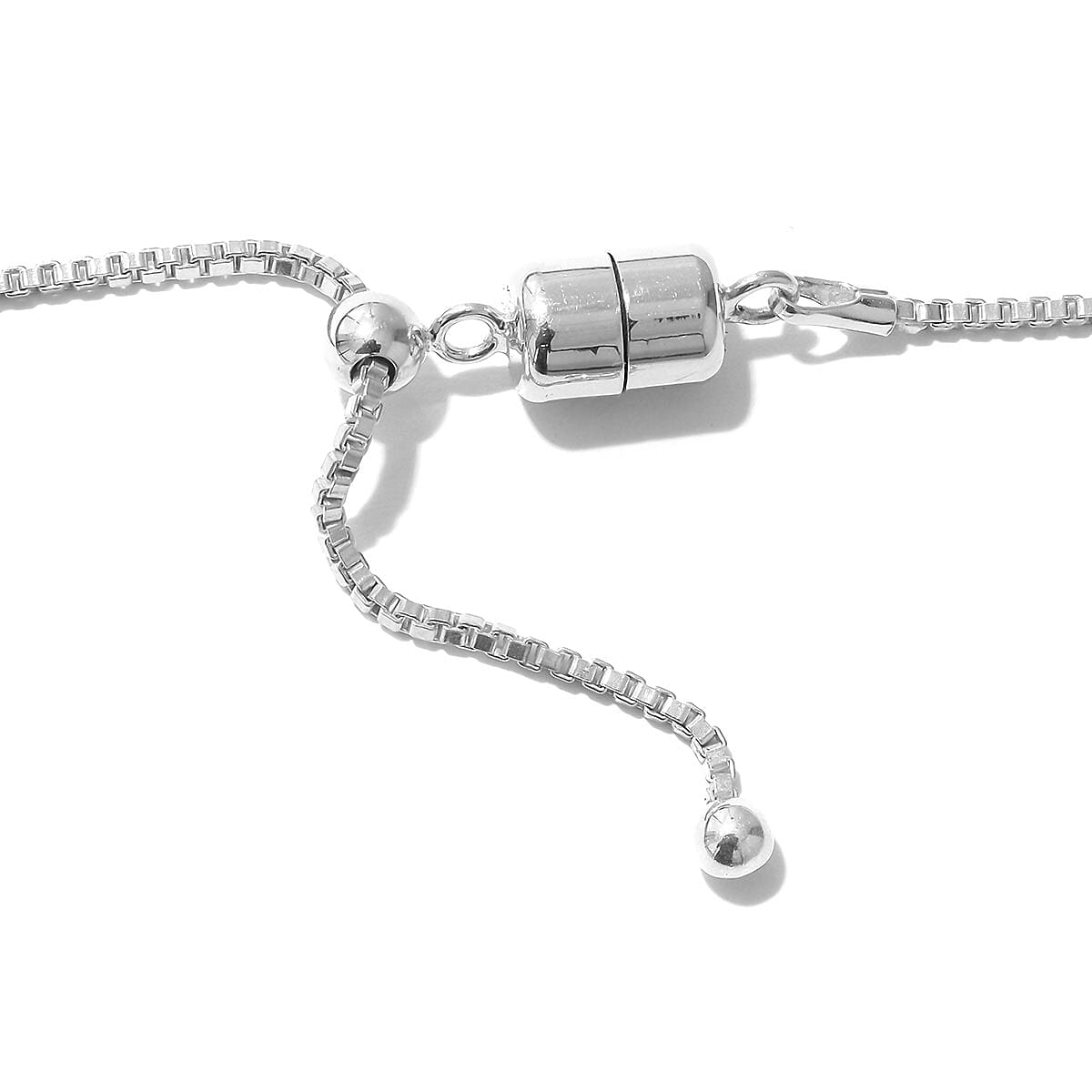 STS Closeout 6.93 ctw Black Diamond and Diamond Necklace 20 inch in Sterling Silver image number 3