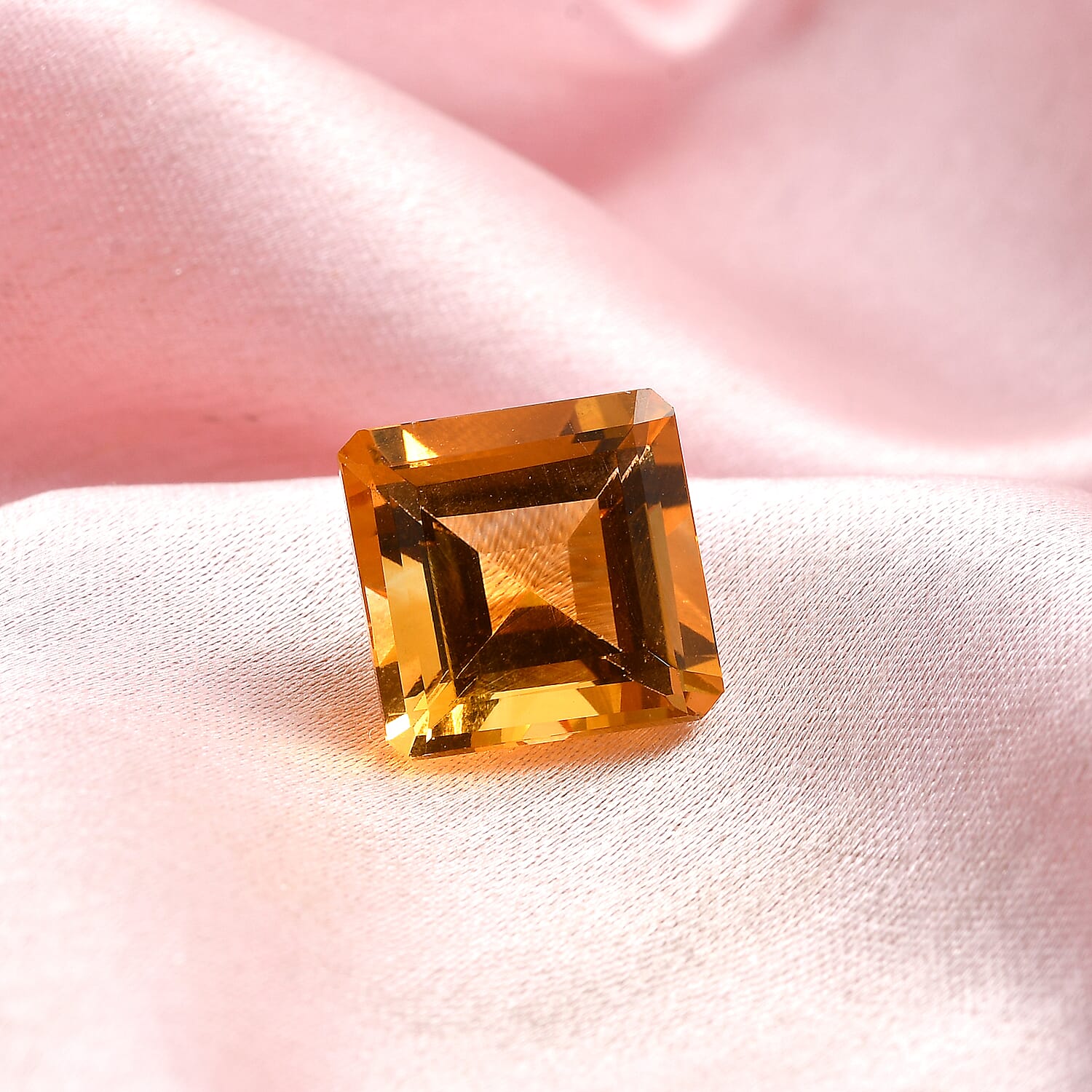 Serra Gaucha Citrine (Oct 14x10 mm) 6.38 ctw Loose Gemstone