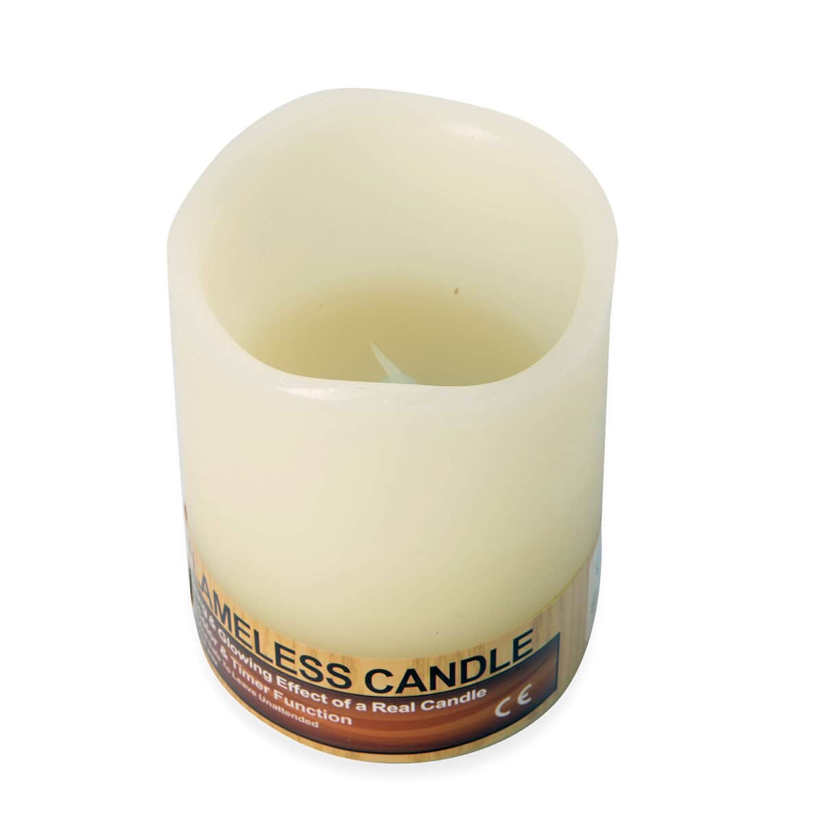 Smart Color Changing Flameless Candle (3AAA Batteries Not Included) image number 2
