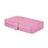 18 Pc Grooming and Cosmetic Makeup Kit in Pink Faux Leather Snap Case image number 2