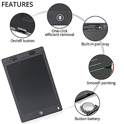 Black Electronic LCD Writing Tablet