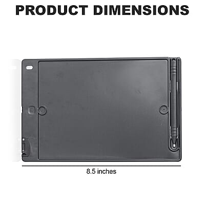 Black Electronic LCD Writing Tablet