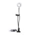 2in1 Selfie Fluorescent Ring Light with Phone Holder or Stand (26.5x4 in) image number 0