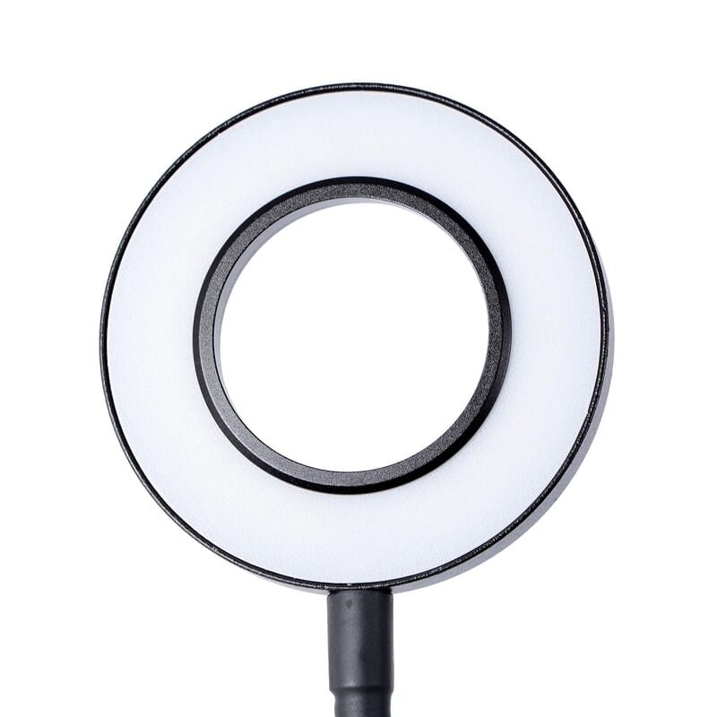 2in1 Selfie Fluorescent Ring Light with Phone Holder or Stand