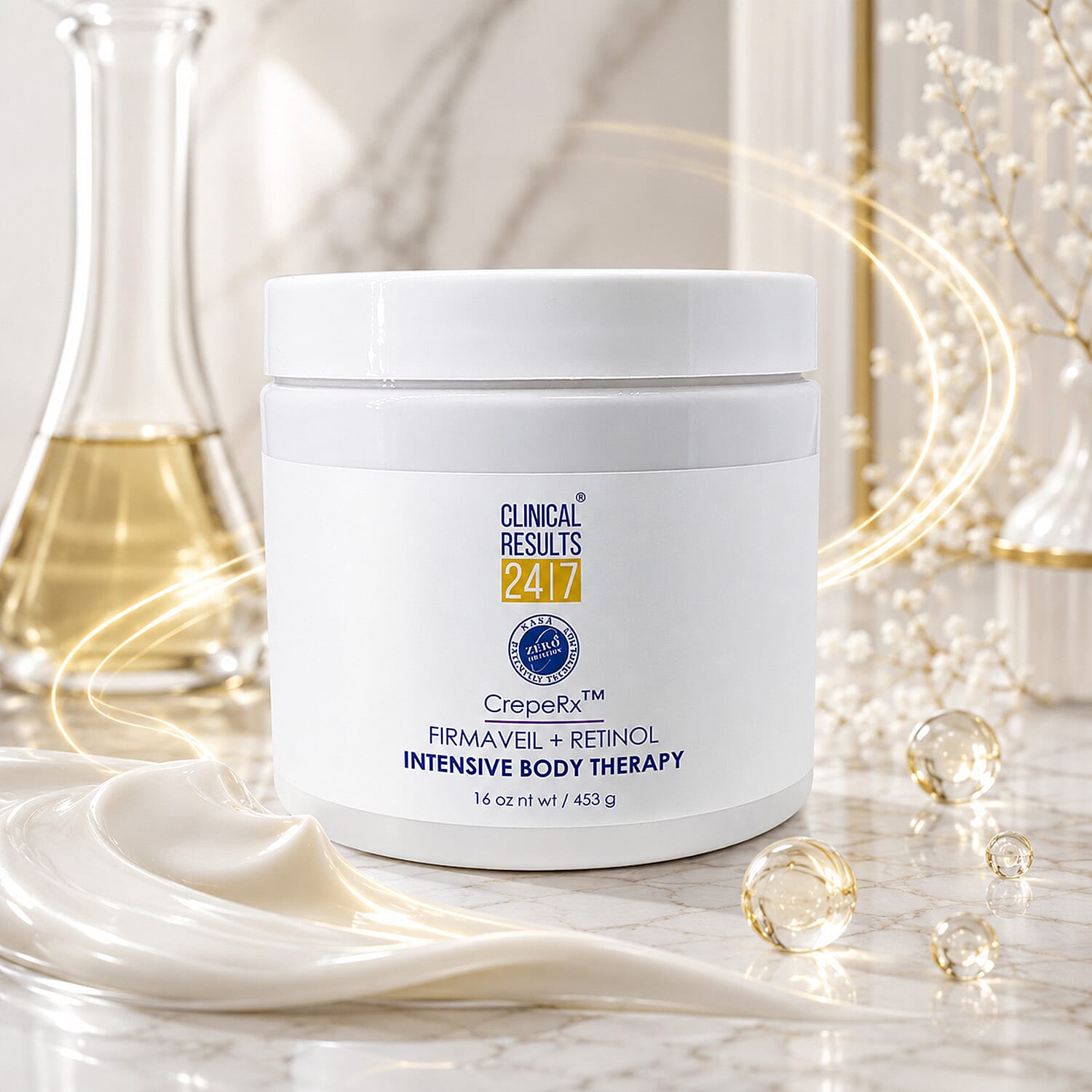 Clinical Results 24.7 Retinol Intensive Body Therapy with Firmveil (16oz) Made in US (Ships in 3-5 Days)