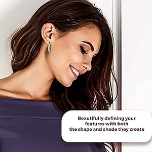 Sterling Silver Beaded Hoop Earrings 4.30 Grams