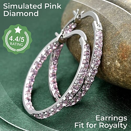 Simulated Pink Diamond - Product card gallery slide 2 (9431070376191)