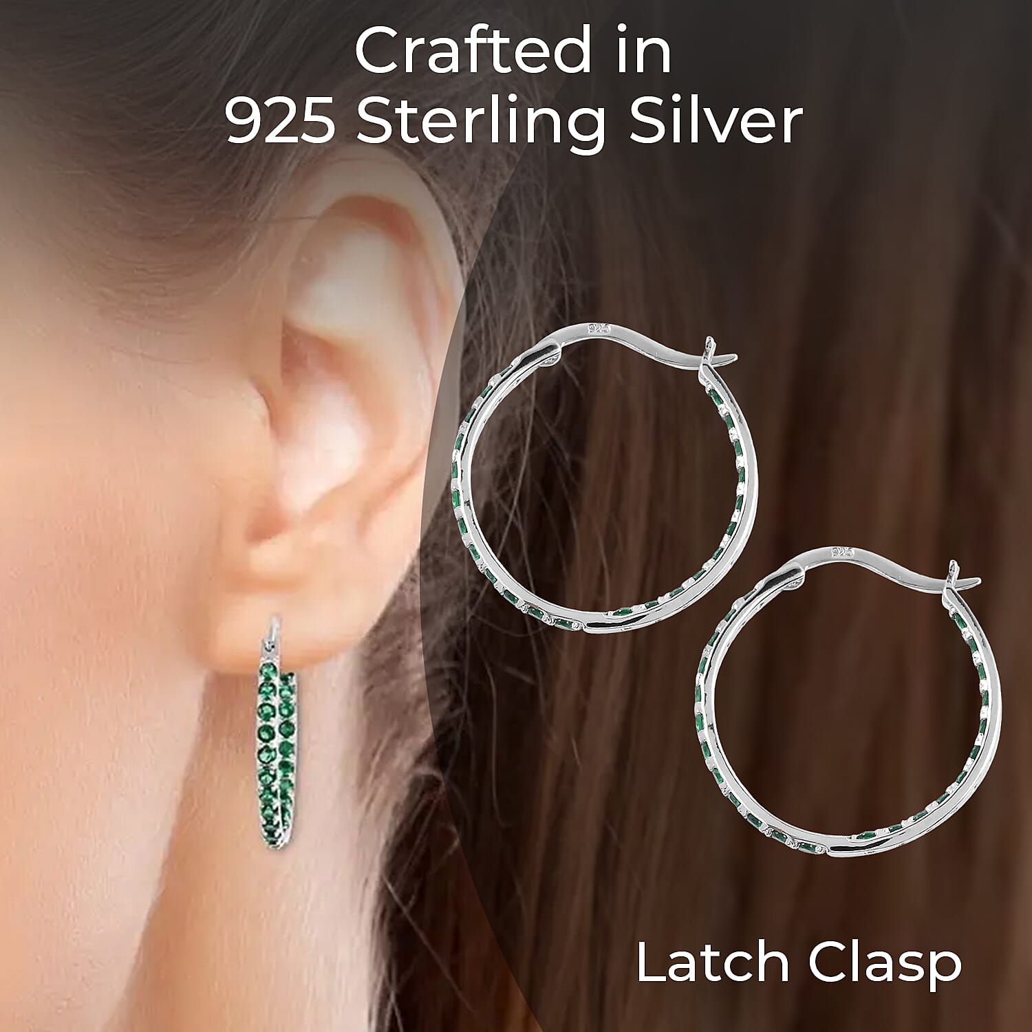 Simulated Green Diamond - Product card gallery slide 3 (10176371949881)