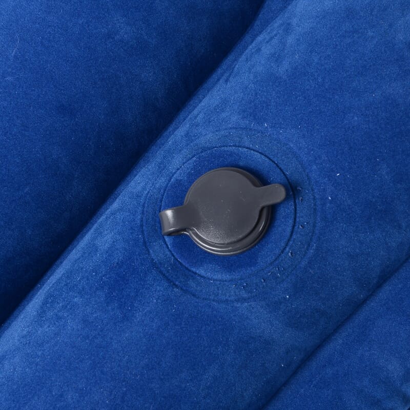 Inflatable Travel Pillow Blue
