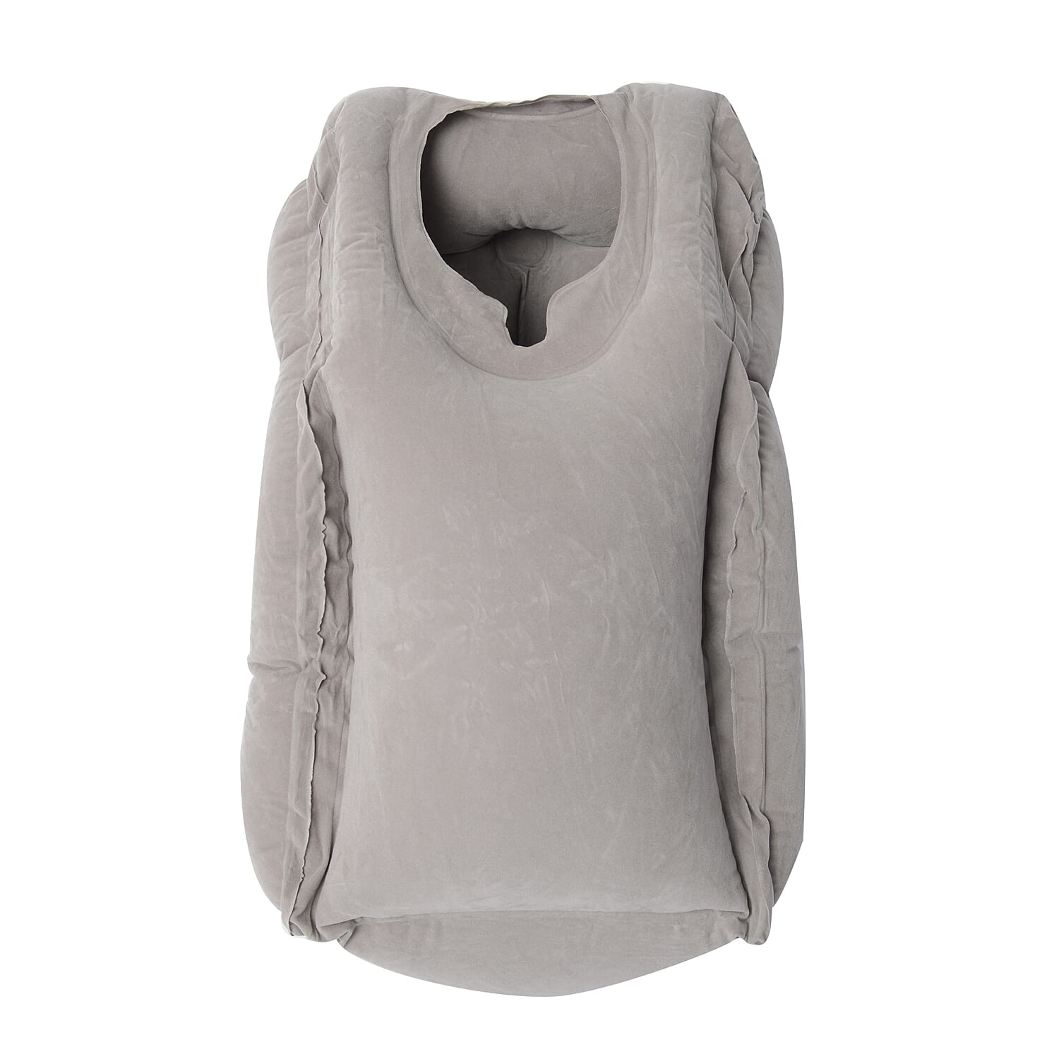 Inflatable Travel Pillow Gray