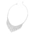 Austrian Crystal Earrings and Waterfall Necklace (16-22 in) in Silvertone image number 1