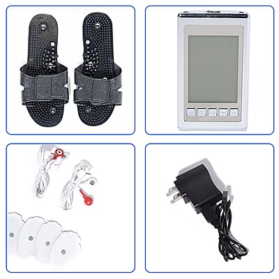 IREST MASSAGER Professional Portable Massager with One Time Free Massage Shoes and Four Extra Pads (Lifetime Warranty)