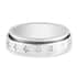 Sterling Silver Infinity Spinner Band Ring, Promise Rings, Spinner Ring (Size 10.0) image number 0