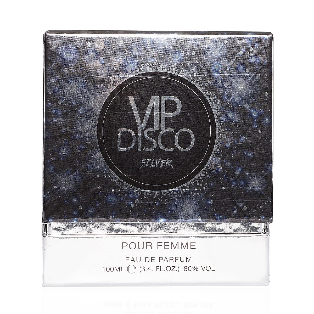 ELITE FRAGRANCES LONDON VIP Disco Women's Perfume -Silver (3.4 Fl oz) image number 1
