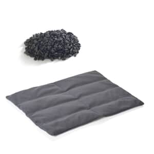 Natural Shungite Pillow with Matching Case 2lb, Gray