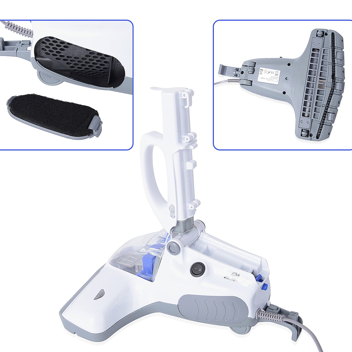 Blue Portable UV Light Sterilization Handheld Vacuum Cleaner with 5 Meter Power Cord image number 3