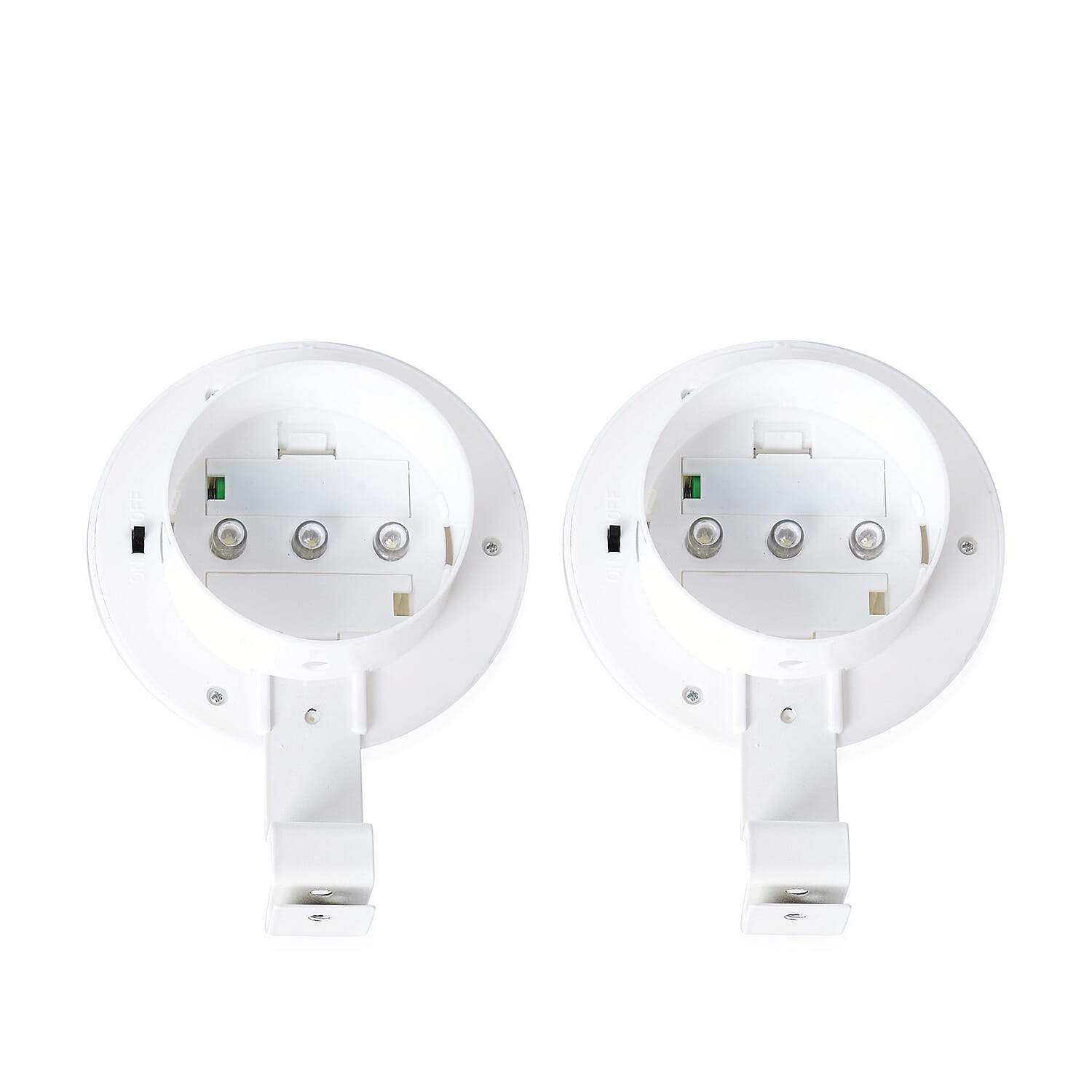 Set of 2 Solar Gutter LED Lights