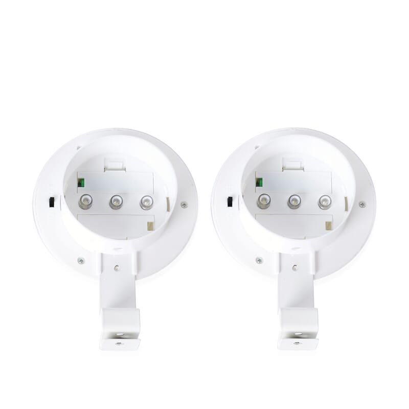 Set of 2 Solar Gutter LED Lights