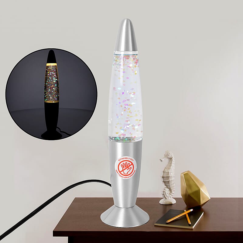 Groovy Lava Motion Lamp with Aluminum Base