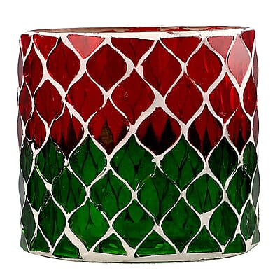 Set of 3 Mosaic Tea Light Candle Holder