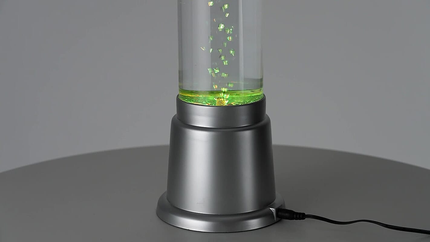 Fish Tank/Lamp with Color Changing LED Light (23 in)