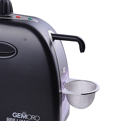 GEMORO Brilliant Spa Black Diamond: Deluxe Personal Jewelry Steam Cleaner