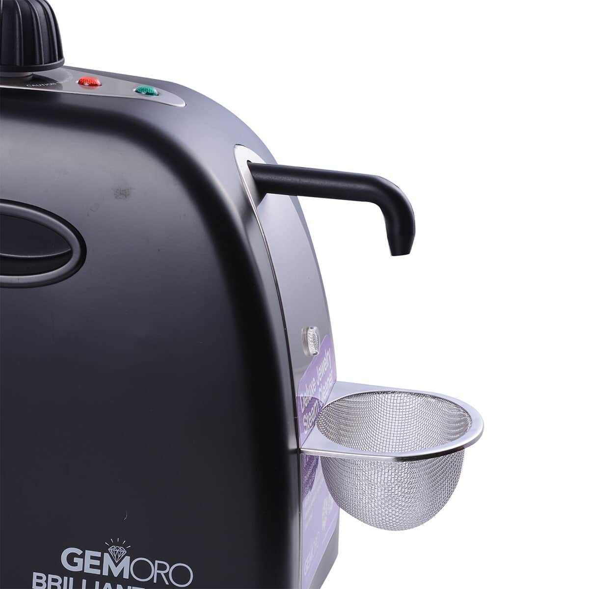 GEMORO Brilliant Spa Black Diamond: Deluxe Personal Jewelry Steam Cleaner image number 6