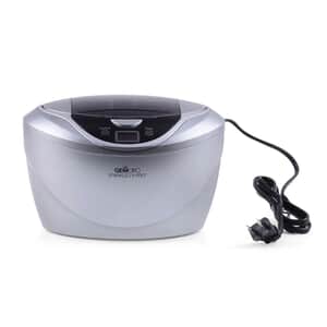 Gemoro Sparkle Spa Pro: Deluxe Personal Ultrasonic Jewelry Cleaner - Grey
