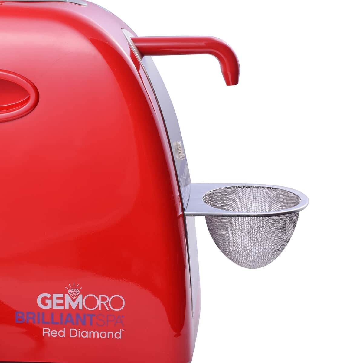 GEMORO Brilliant Spa Red Diamond: Deluxe Personal Jewelry Steam Cleaner , Best Jewelry Cleaner , Jewelry Cleaning , At Home Jewelry Cleaner image number 6