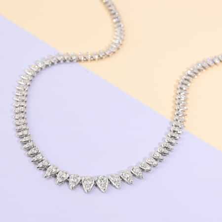 Rhapsody 950 Platinum E-F VS Diamond Necklace 16 Inches 29 Grams 5.00 ctw image number 1
