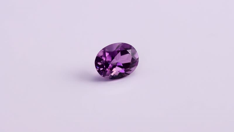 Mashamba Amethyst (Ovl 9x7 mm) 1.61 ctw Loose Gemstone