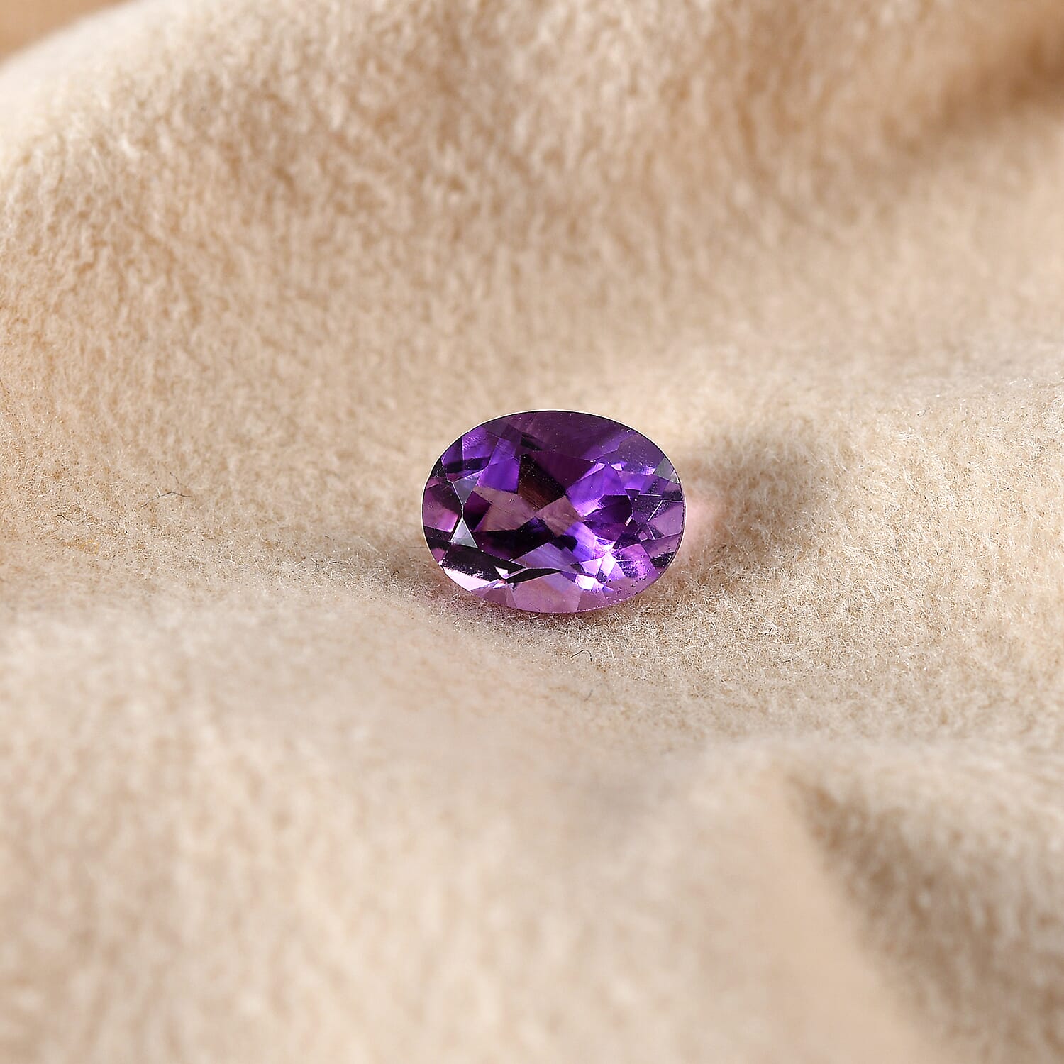 Mashamba Amethyst (Ovl 9x7 mm) 1.61 ctw Loose Gemstone