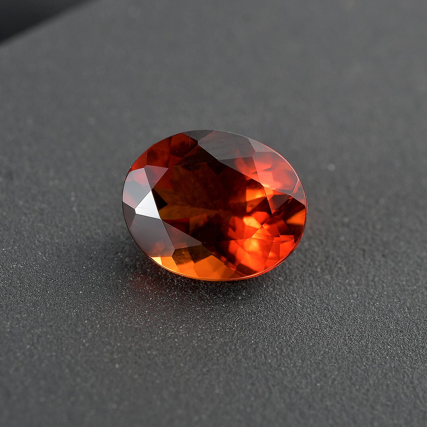 AA Brazilian Cherry Citrine (Ovl 10x8 mm) 2.11 ctw Loose Gemstone