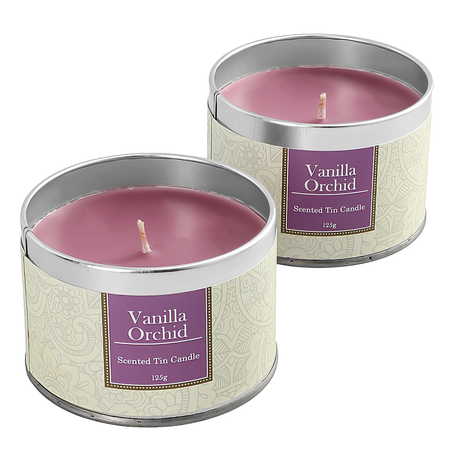 Set of 6 Travel Tin Scented Candles Fragrance