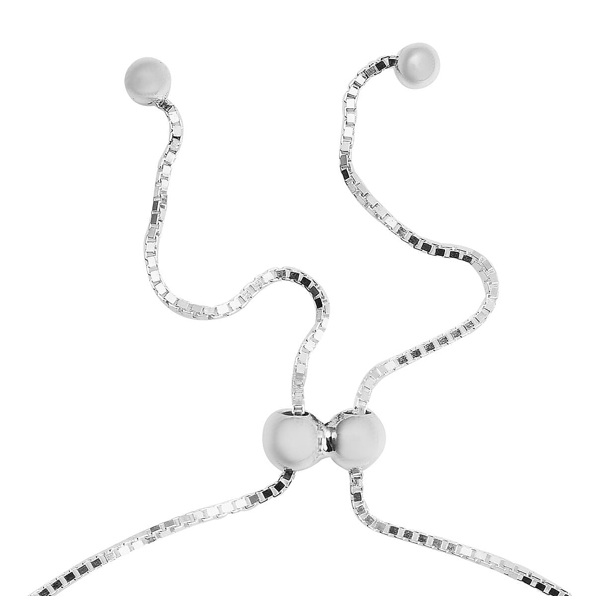 Stardust Bead Bolo Bracelet in Sterling Silver (2.05 g) image number 3