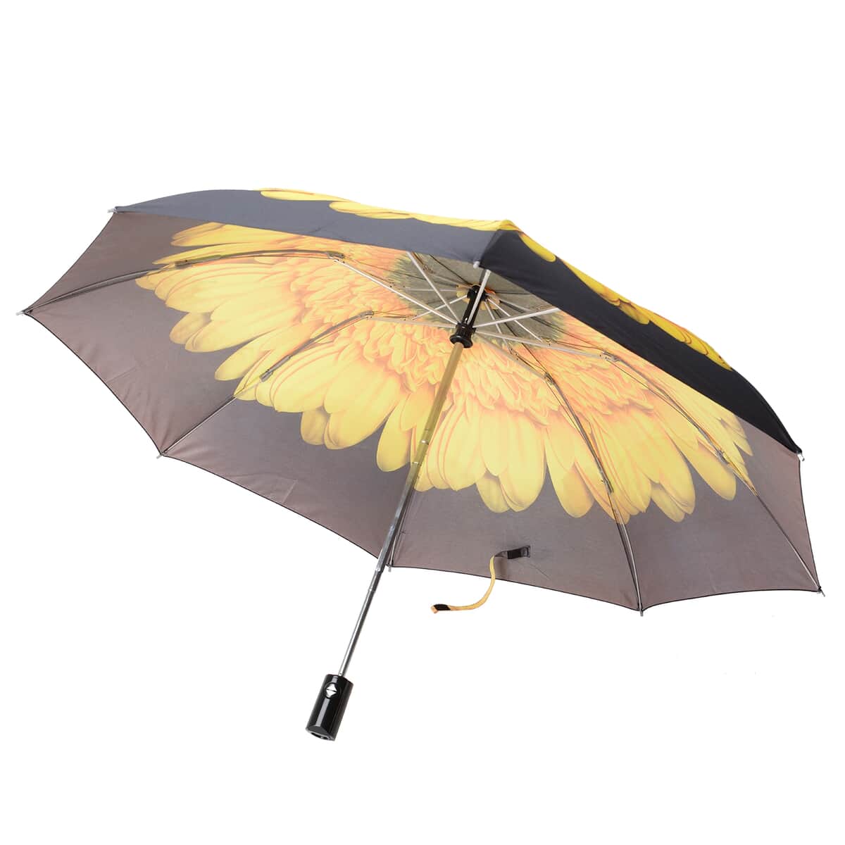 HOMESMART Yellow and Black Sunflower Umbrella image number 0